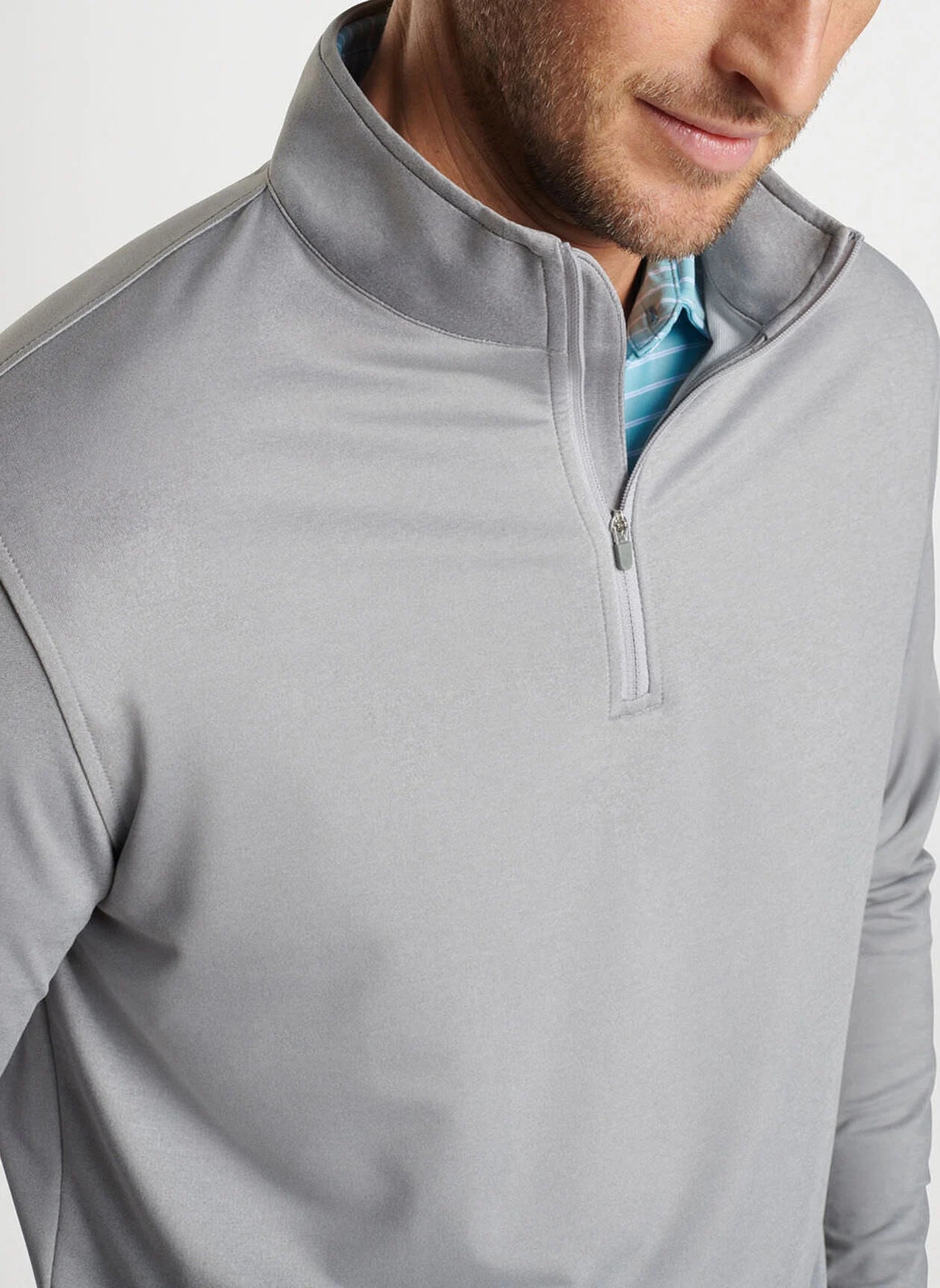 Peter Millar Perth Melange Performance Quarter-Zip