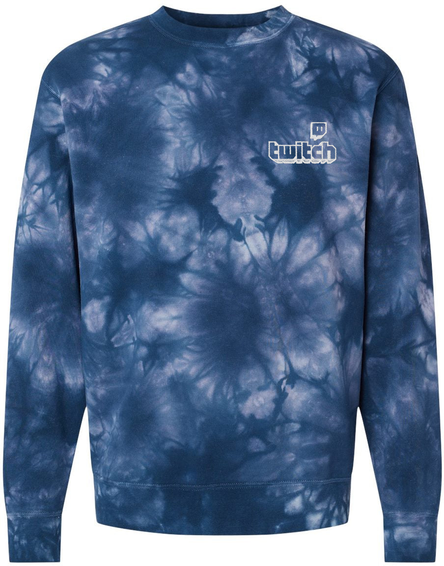 Independent Trading Co. Unisex Midweight Tie-Dyed Sweatshirt