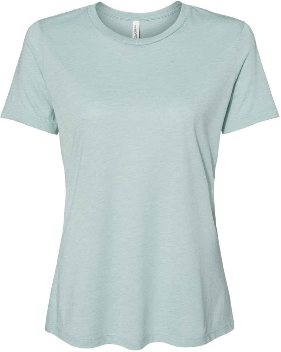 Bella+Canvas Womenâs Relaxed Fit Triblend Tee