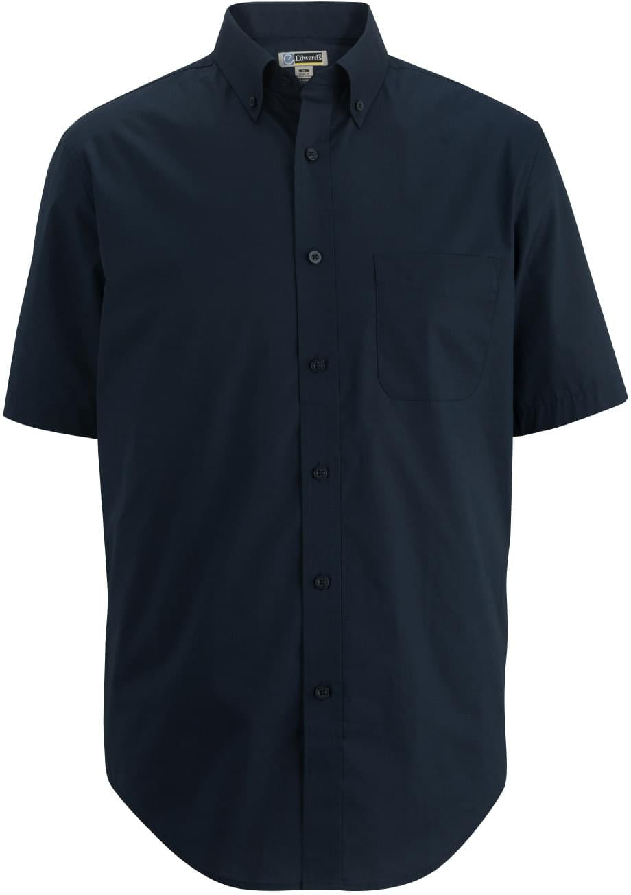 Edwards  Short Sleeve Stretch Poplin Shirt