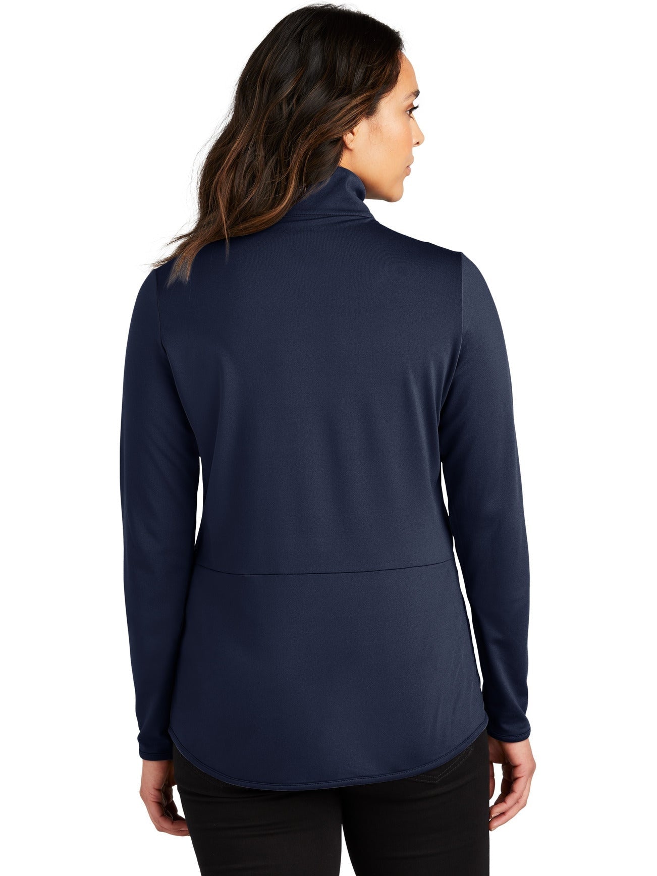 OUTLET-Port Authority Ladies Accord Stretch Fleece Full-Zip