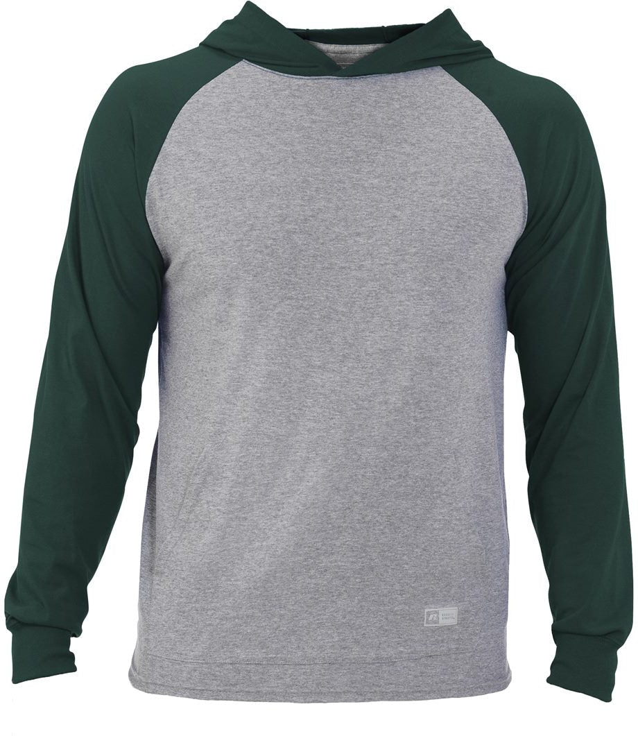 Russell Athletic Jersey Pullover Hooded Raglan