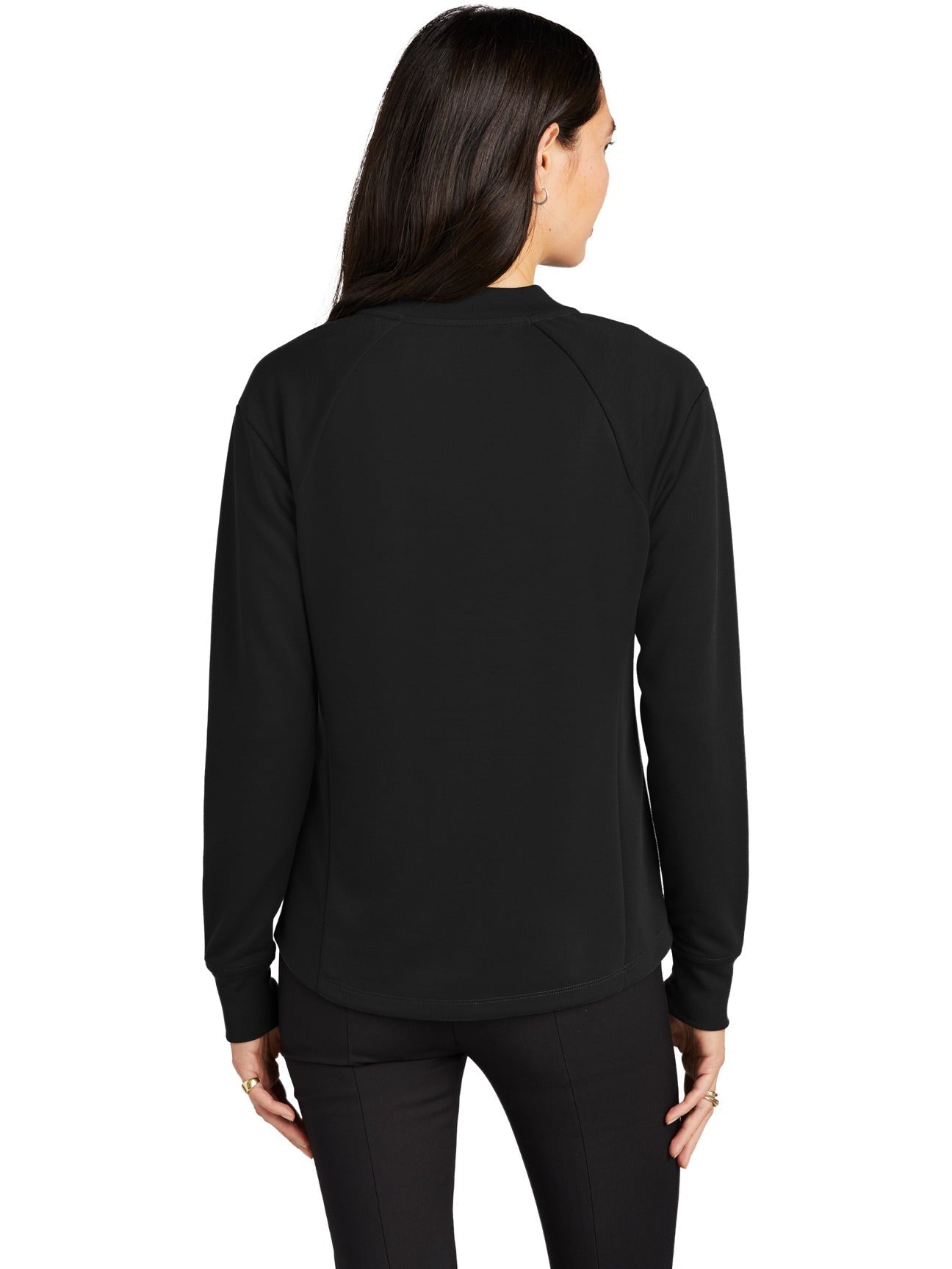 OUTLET-Mercer+Mettle Ladies Double-Knit Bomber