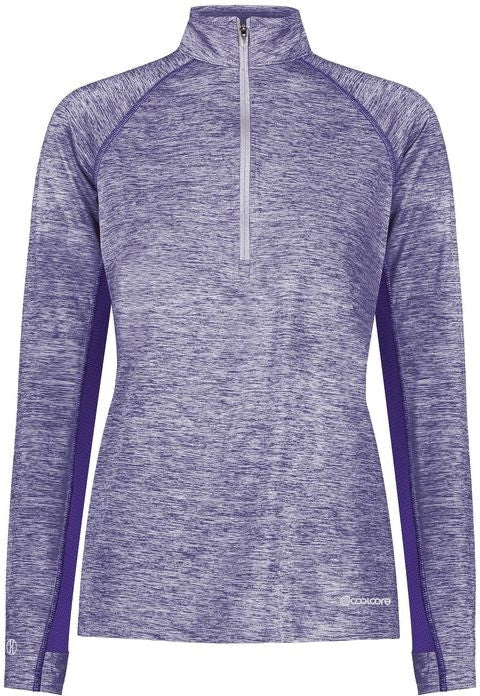 Holloway Ladies Electrify Coolcore 1/2 Zip Pullover