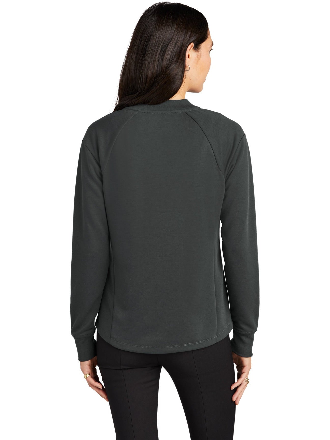 OUTLET-Mercer+Mettle Ladies Double-Knit Bomber