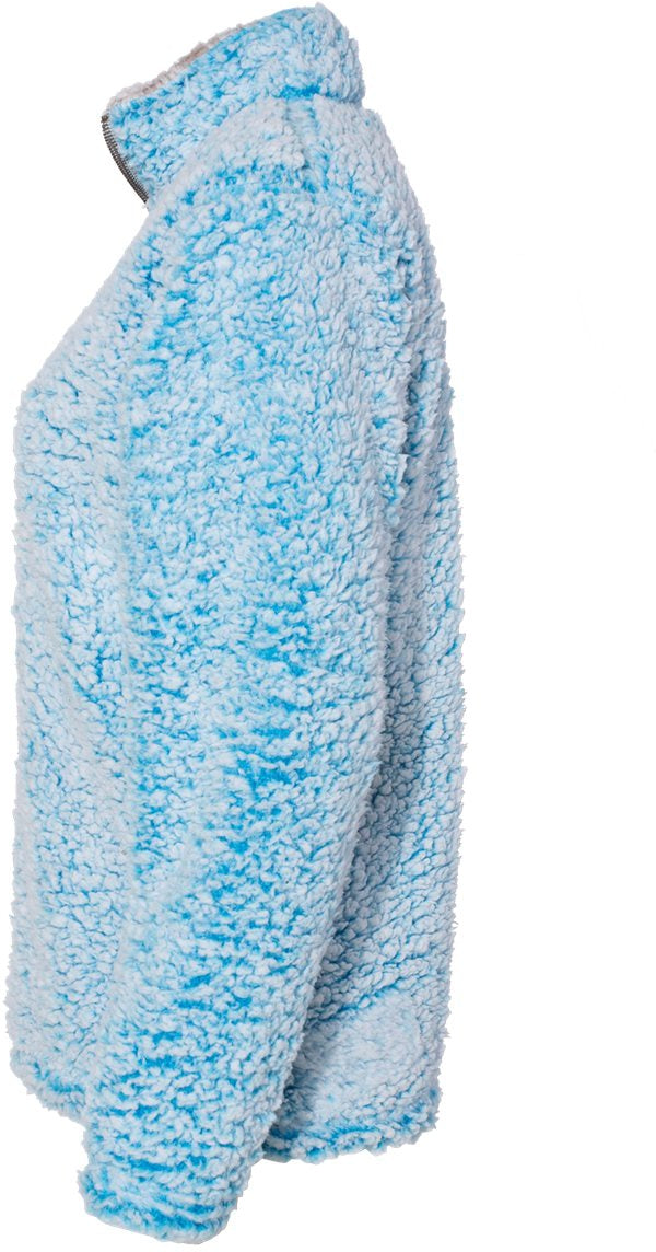 J. America Womenâs Epic Sherpa Quarter-Zip Pullover
