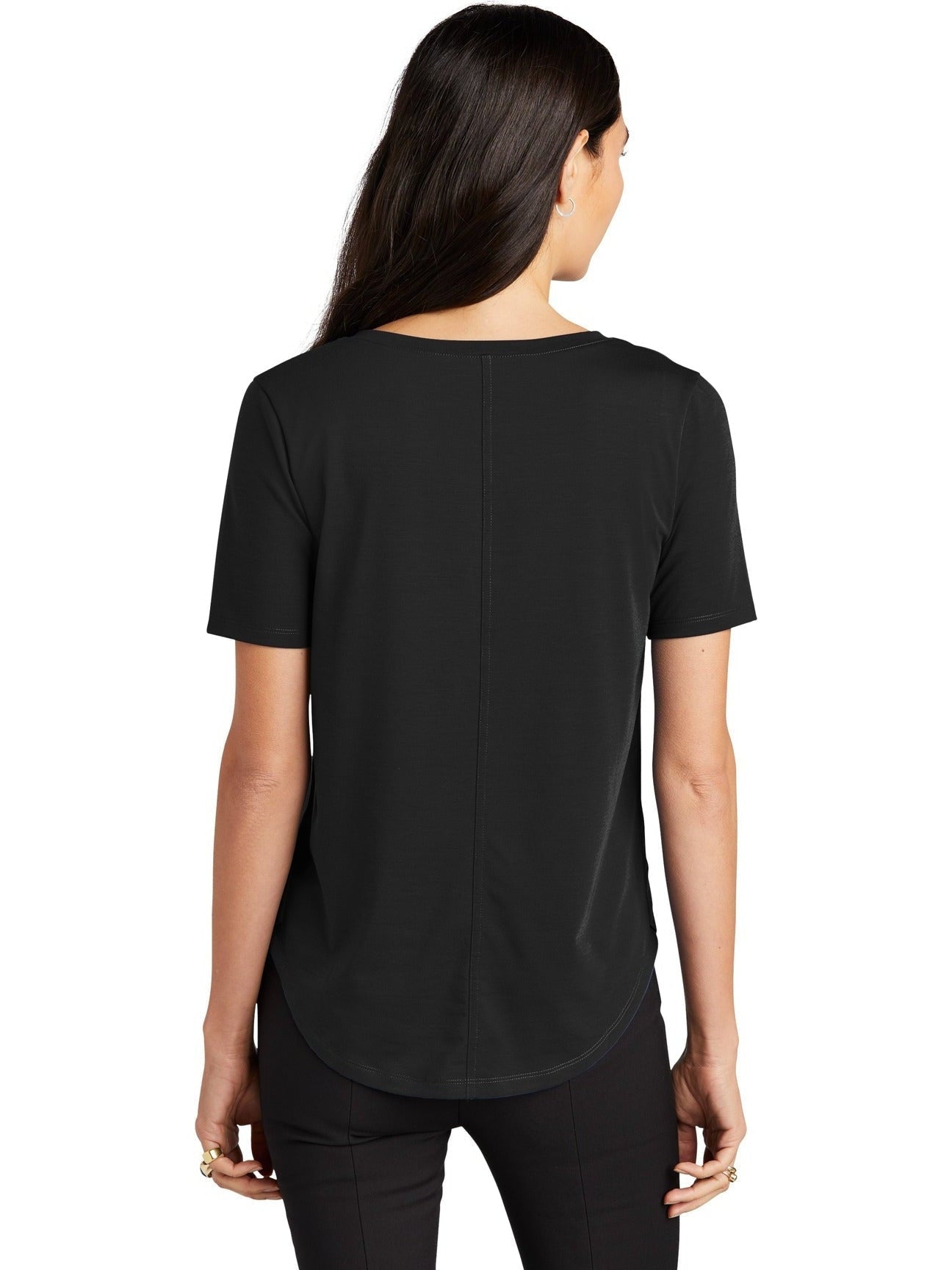 Mercer+Mettle Ladies Stretch Jersey Relaxed Scoop