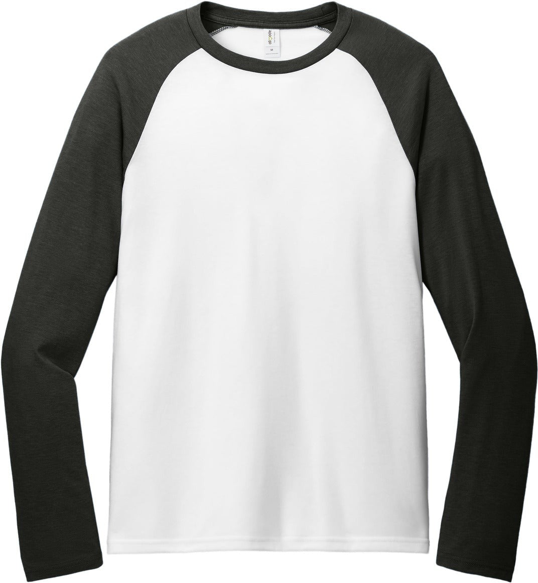 Allmade Unisex Tri-Blend Long Sleeve Colorblock Raglan