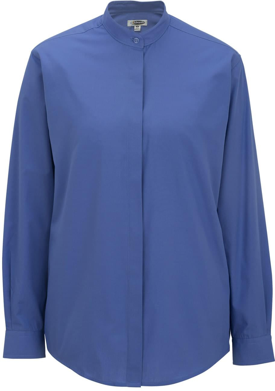 Edwards Ladies Banded Collar Shirt