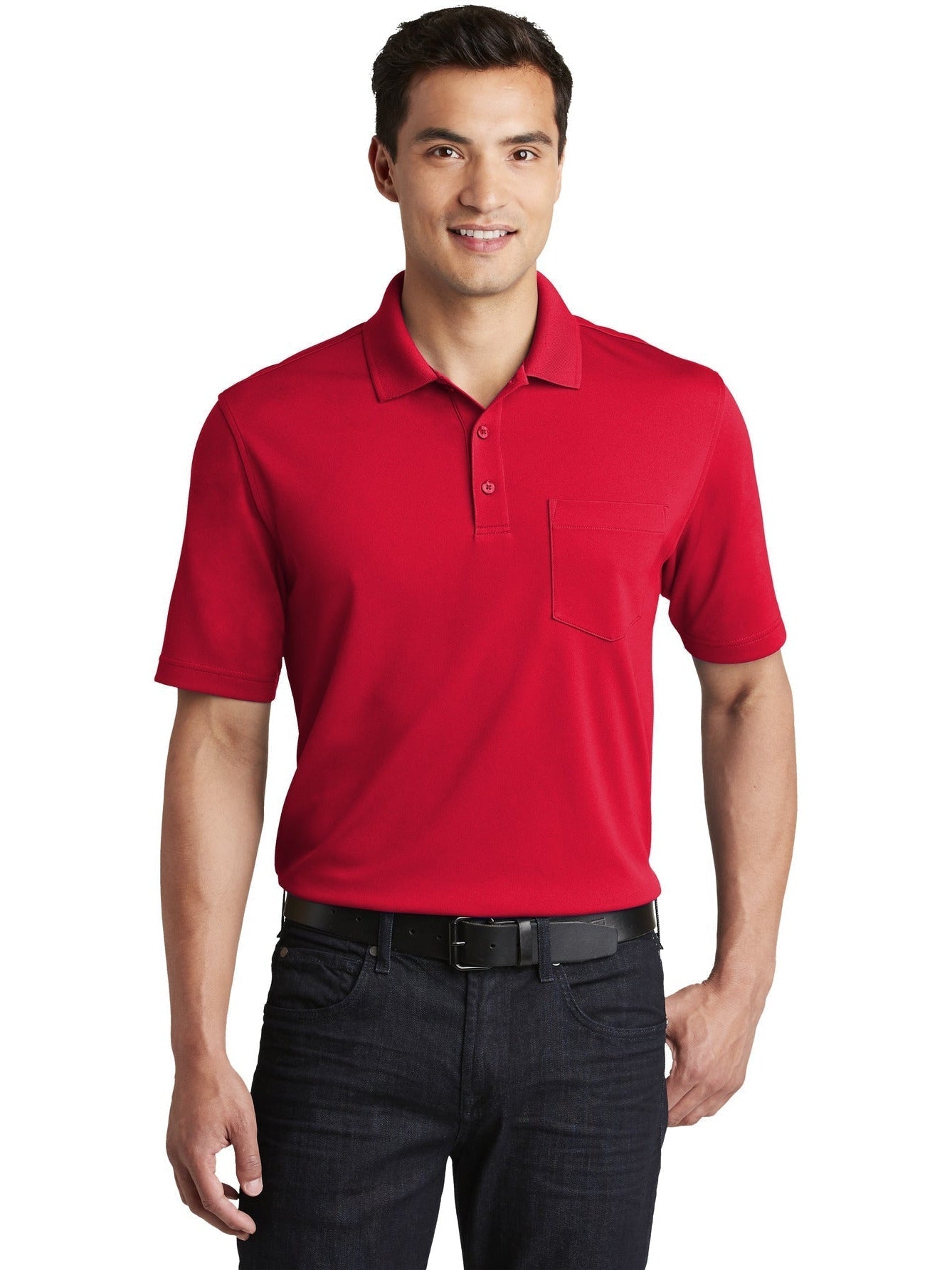 OUTLET-Port Authority Dry Zone UV Micro-Mesh Pocket Polo