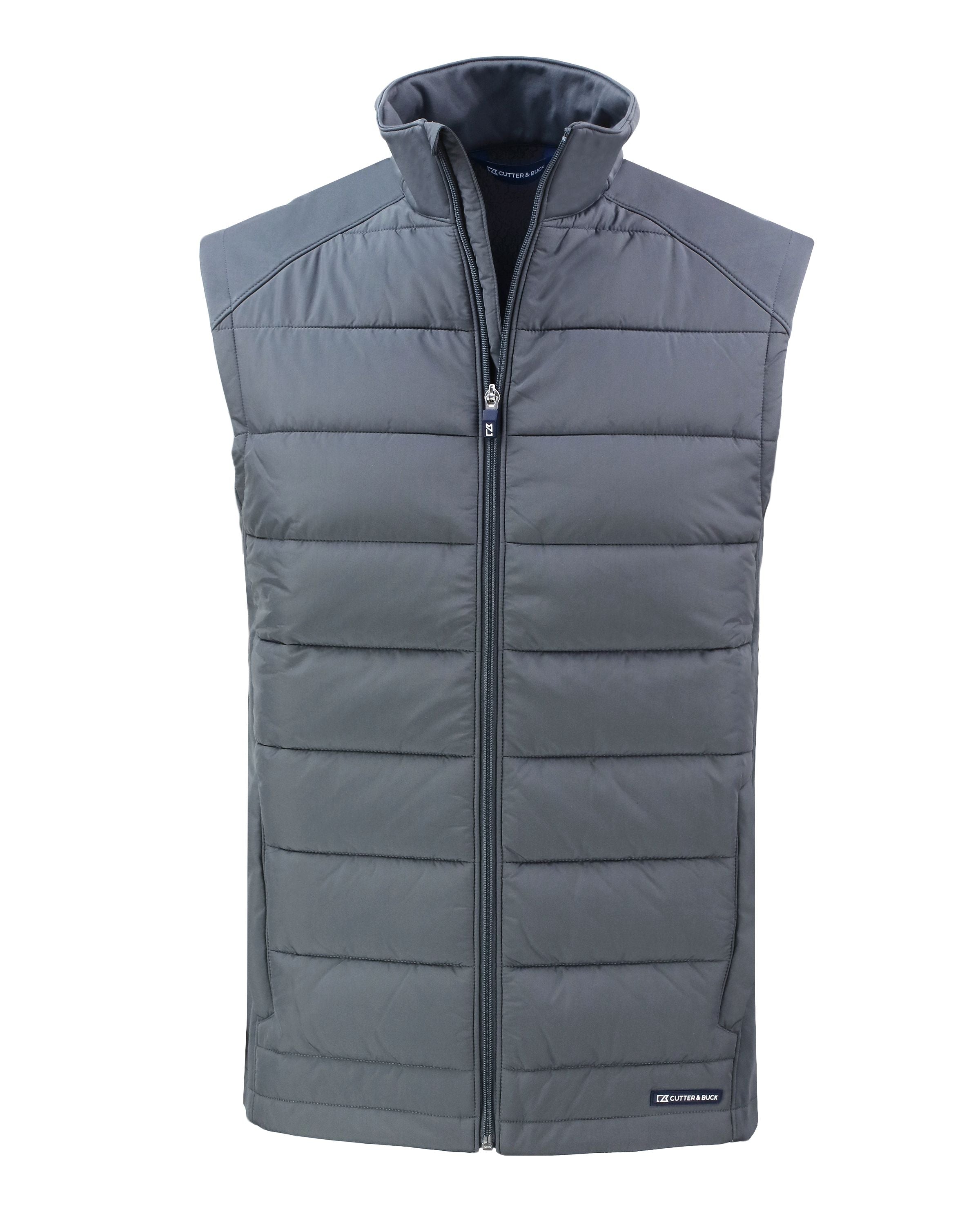 Cutter & Buck Evoke Hybrid Eco Softshell Recycled Full Zip Vest