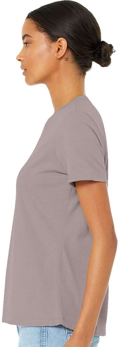 Bella+Canvas Womenâs Relaxed Fit Heather CVC Tee
