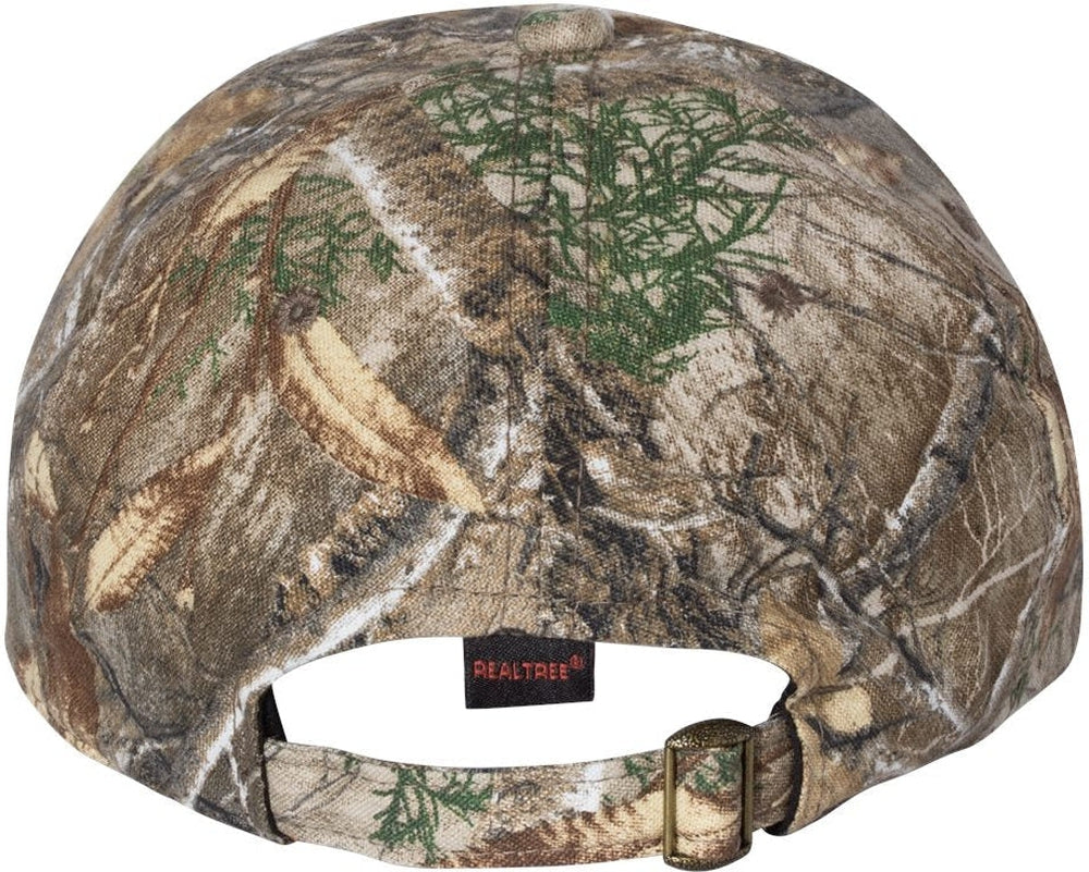 Outdoor Cap Garment-Washed Camo Cap