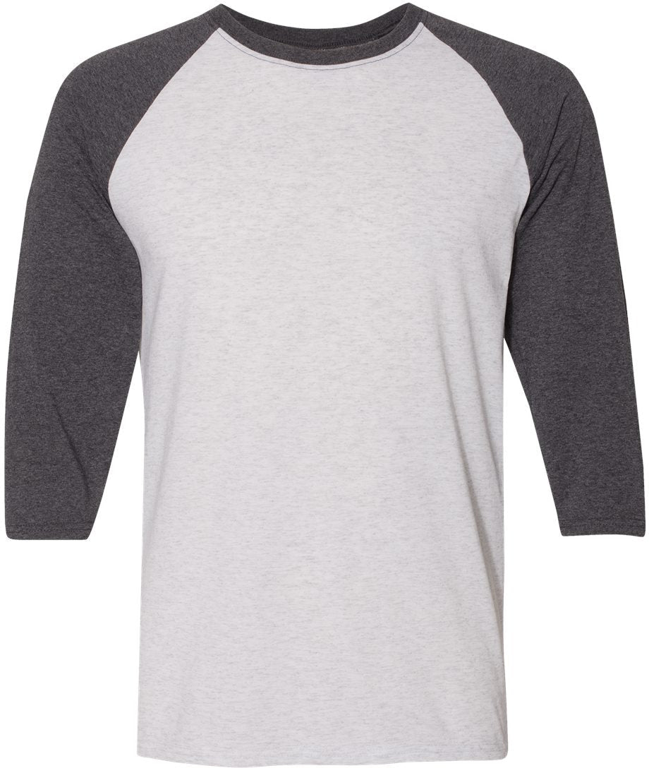 Jerzees Triblend Three-Quarter Raglan Baseball T-Shirt