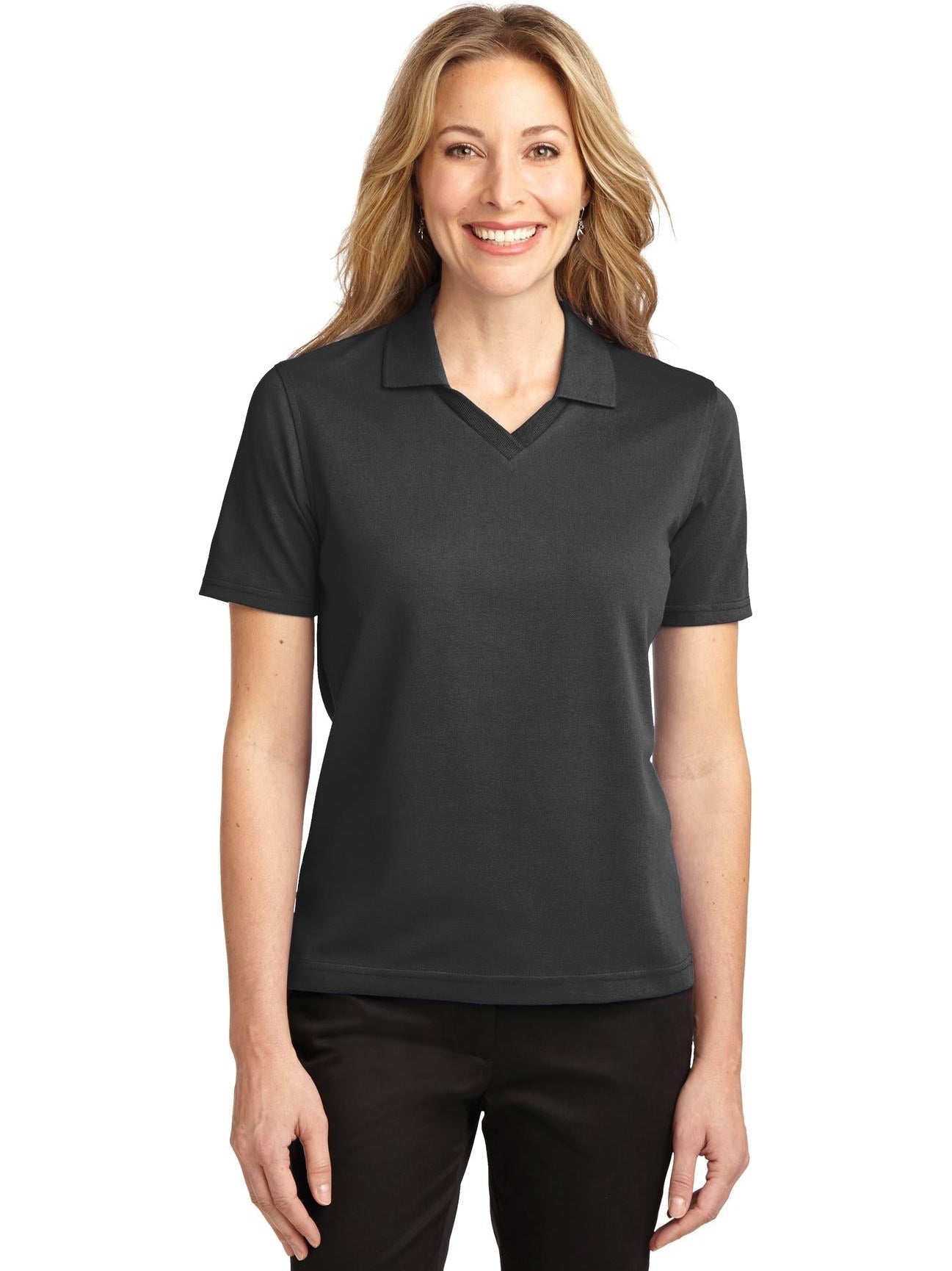 OUTLET-Port Authority Ladies Rapid Dry Polo Shirt