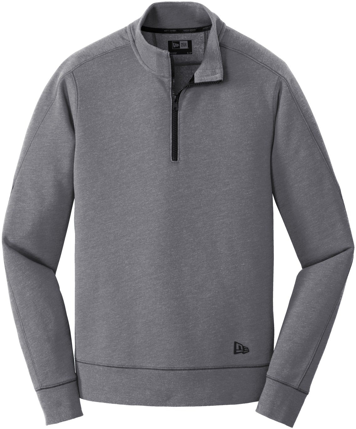 OUTLET-New Era Tri-Blend Fleece 1/4-Zip Pullover