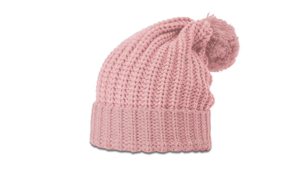 Richardson Chunk Cable Beanie W/ Cuff & Pom
