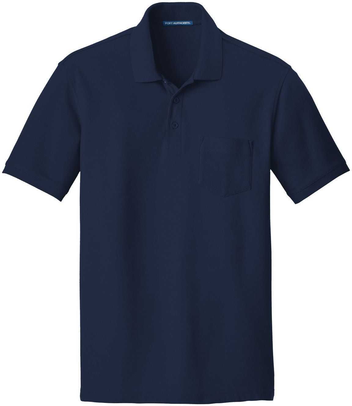 OUTLET-Port Authority Core Classic Pique Pocket Polo