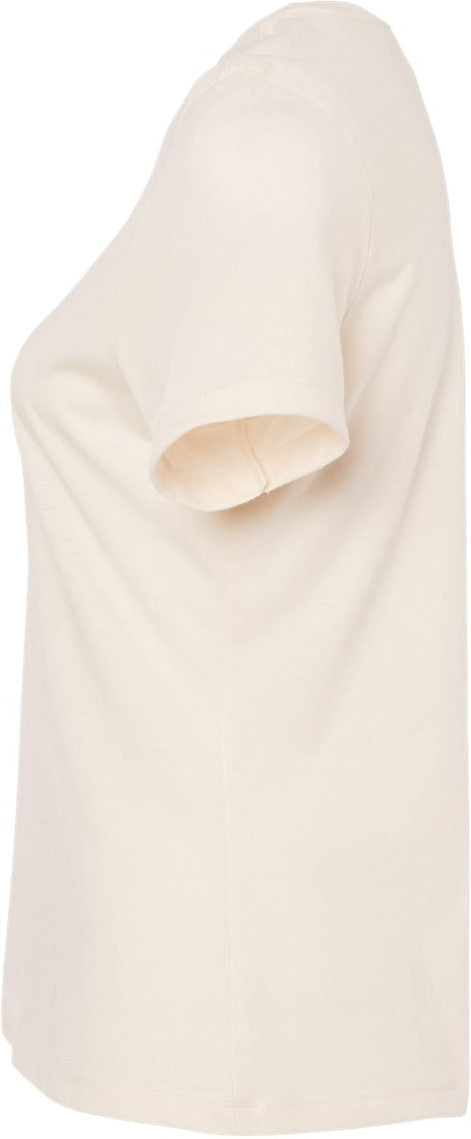 Bella+Canvas Womenâs Relaxed Fit Heather CVC Tee