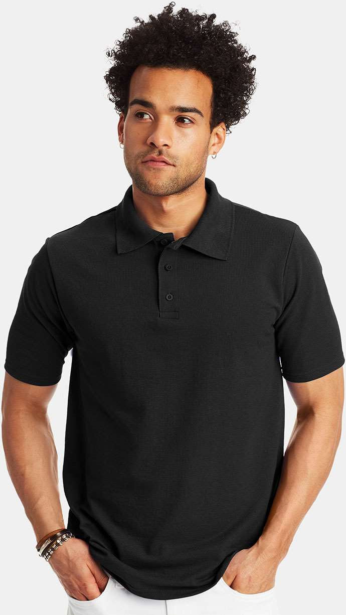 OUTLET-Hanes X-Temp PiquÃ© Sport Shirt with Fresh IQ