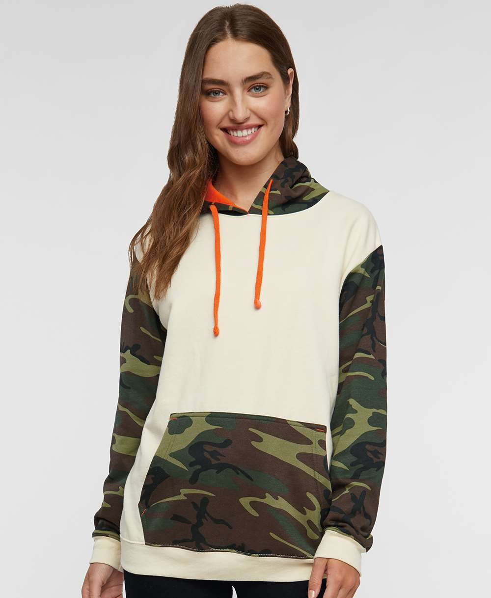 Code Five Fashion Camo Hooded Sweatshirt