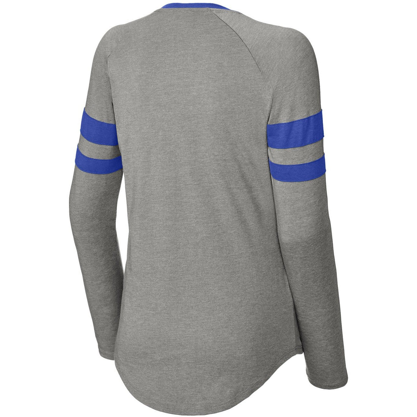 Sport-Tek Ladies Halftime Stripe Long Sleeve V-Neck Tee