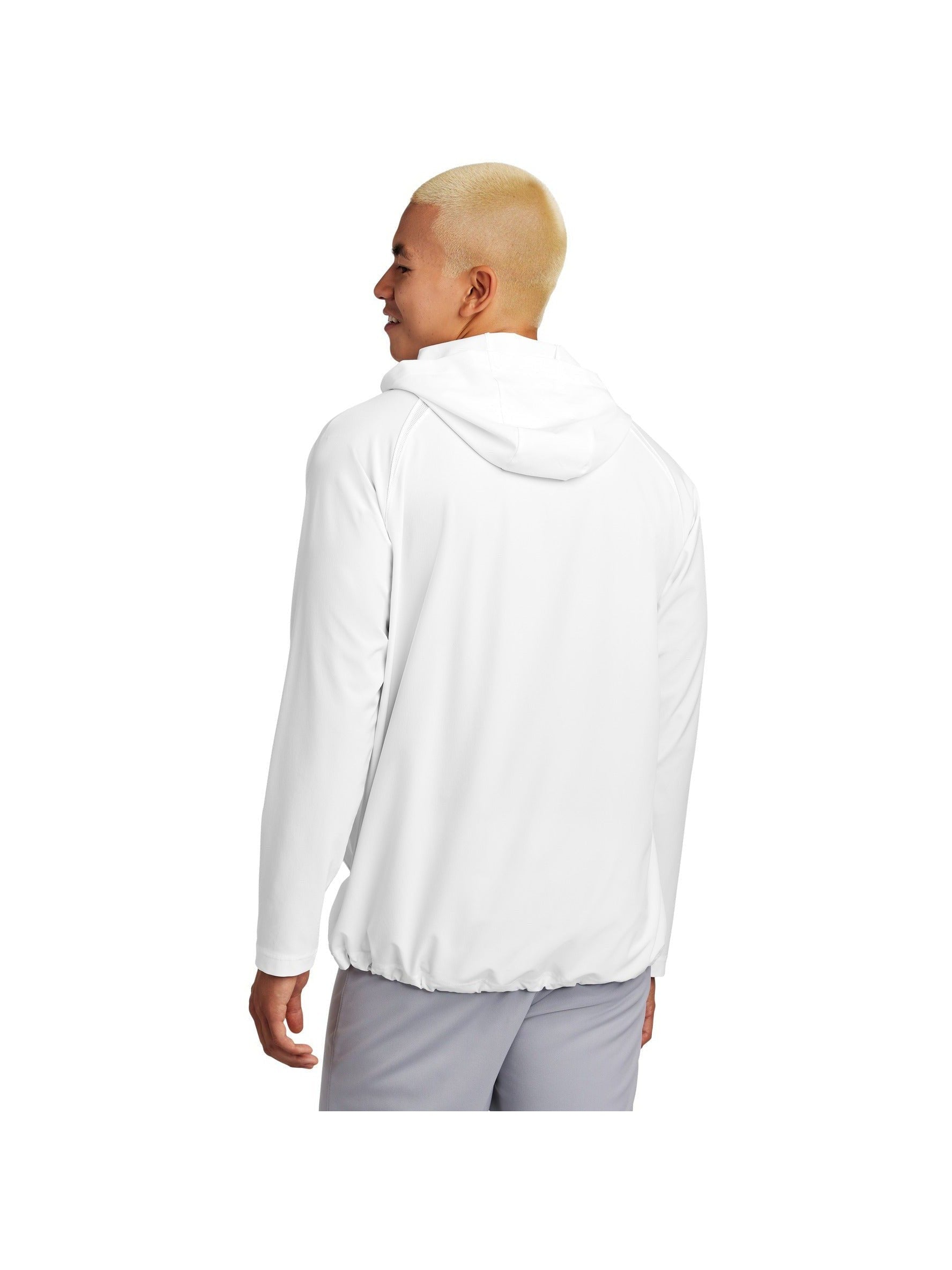 Sport-Tek Repeat 1/2-Zip Long Sleeve Hooded Jacket