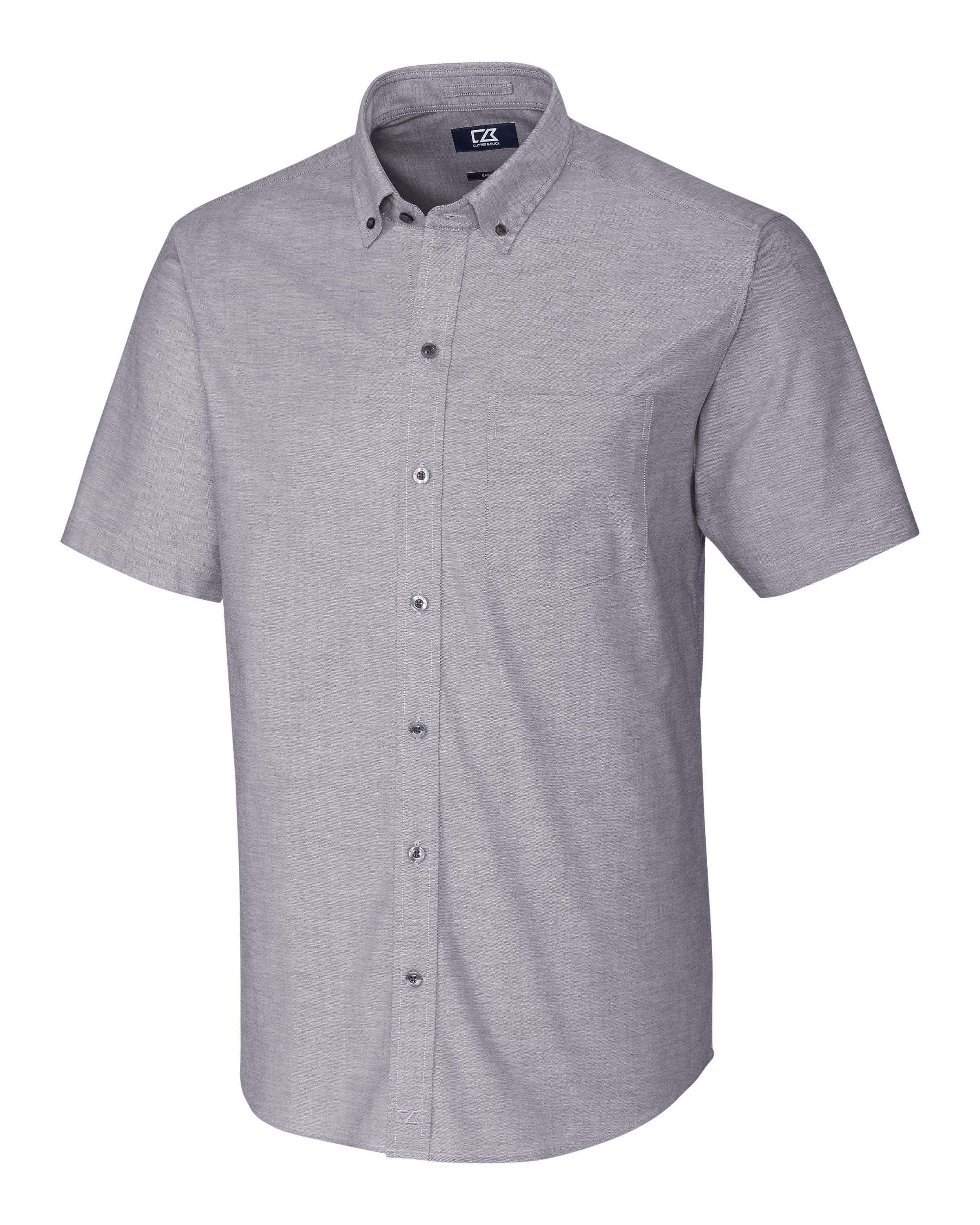 Cutter & Buck Tall Stretch Oxford Short Sleeve Dress Shirt