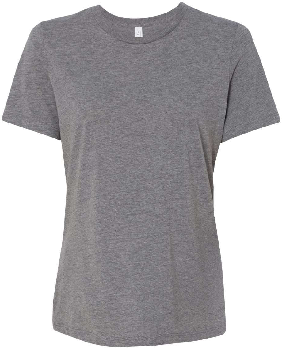 Bella+Canvas Womenâs Relaxed Fit Triblend Tee