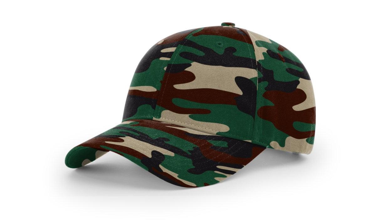 Richardson Casual Twill Camo Strapback