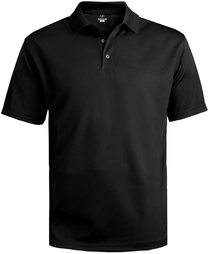 OUTLET-Edwards Hi Performance Mesh Short Sleeve Polo