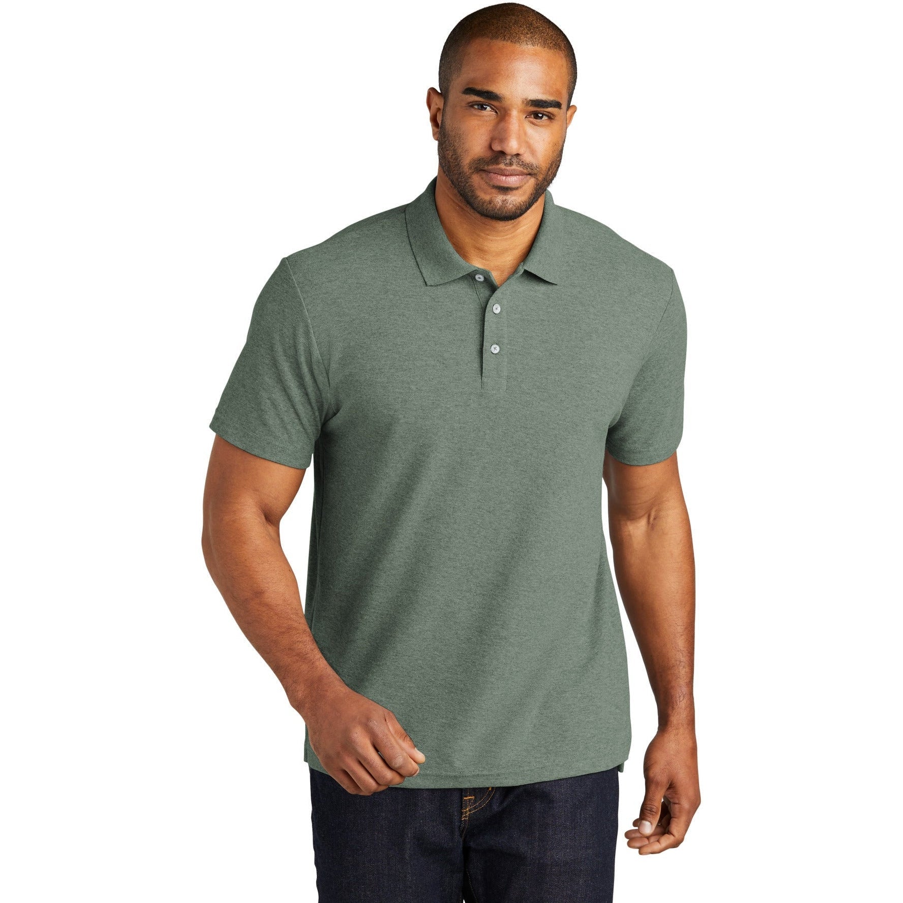 OUTLET-Port Authority C-Free Cotton Blend Pique Polo