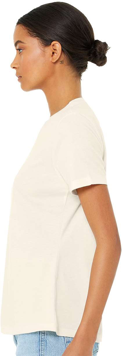 Bella+Canvas Womenâs Relaxed Fit Heather CVC Tee