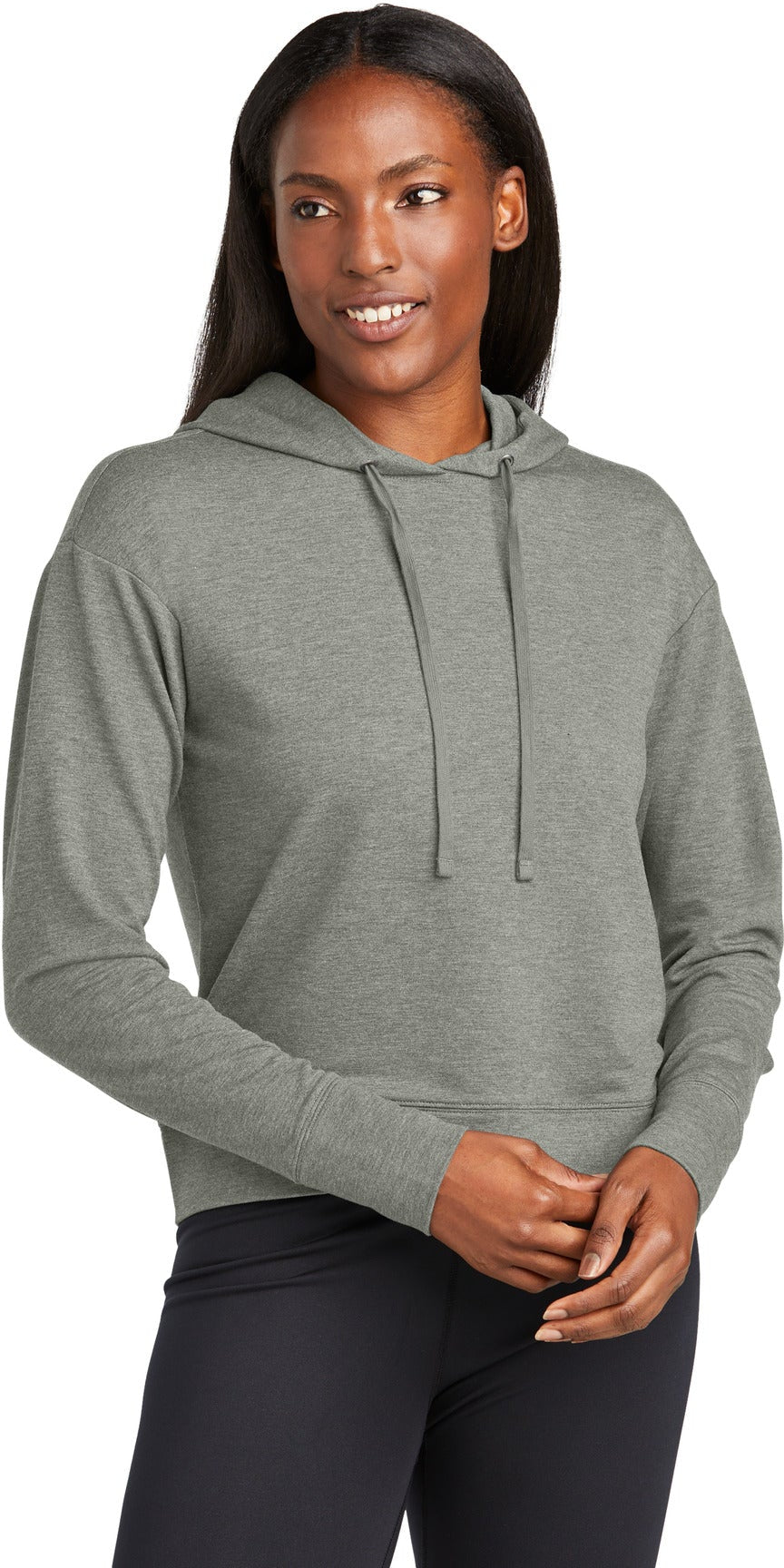 Sport-Tek Ladies Sport-Wick Flex Fleece Pullover Hoodie