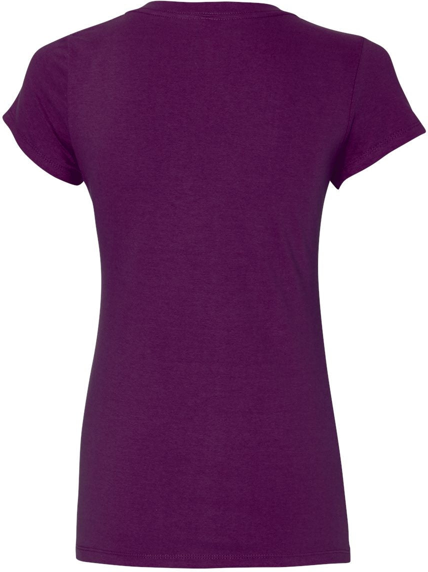 Fruit of the Loom Sofspun Ladies V-Neck T-Shirt