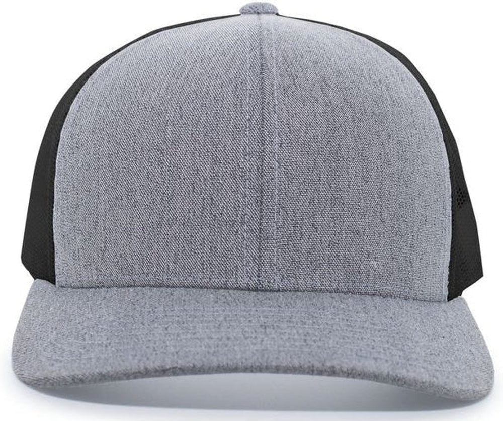 OUTLET-Pacific Headwear Heather Trucker Snapback Cap