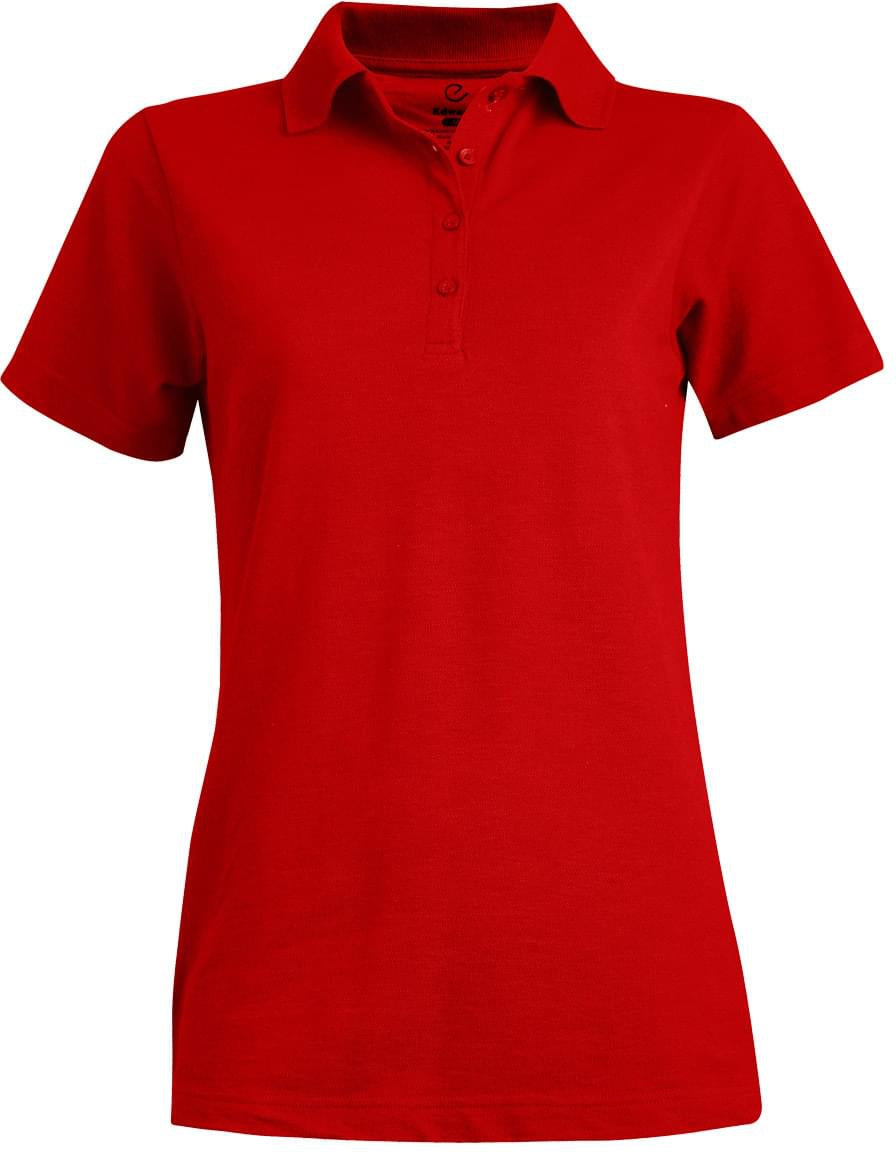 Edwards Ladies Blended Pique Short Sleeve Polo