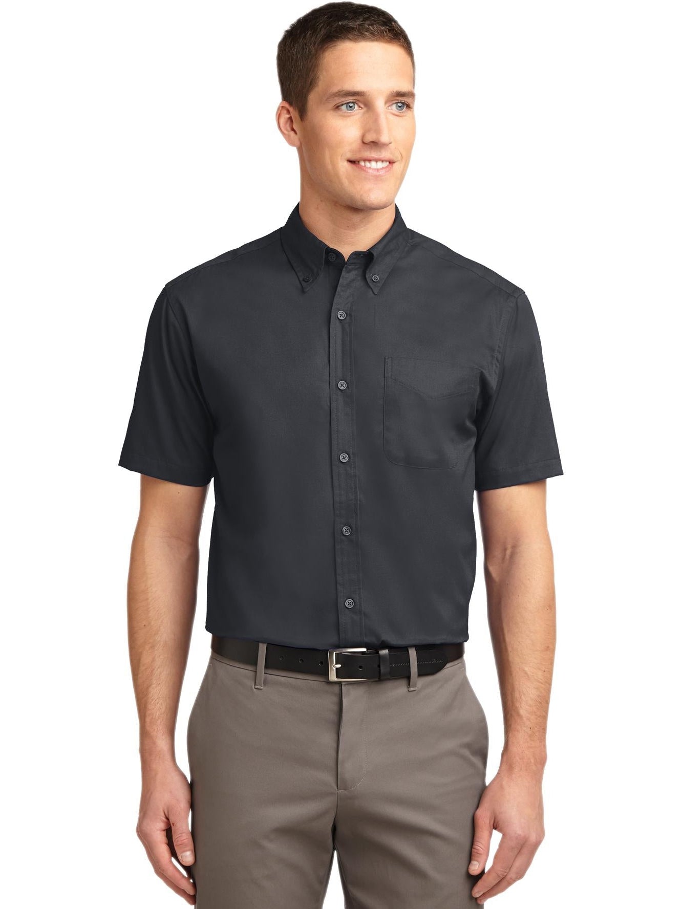 OUTLET-Port Authority Tall Short Sleeve Easy Care Shirt