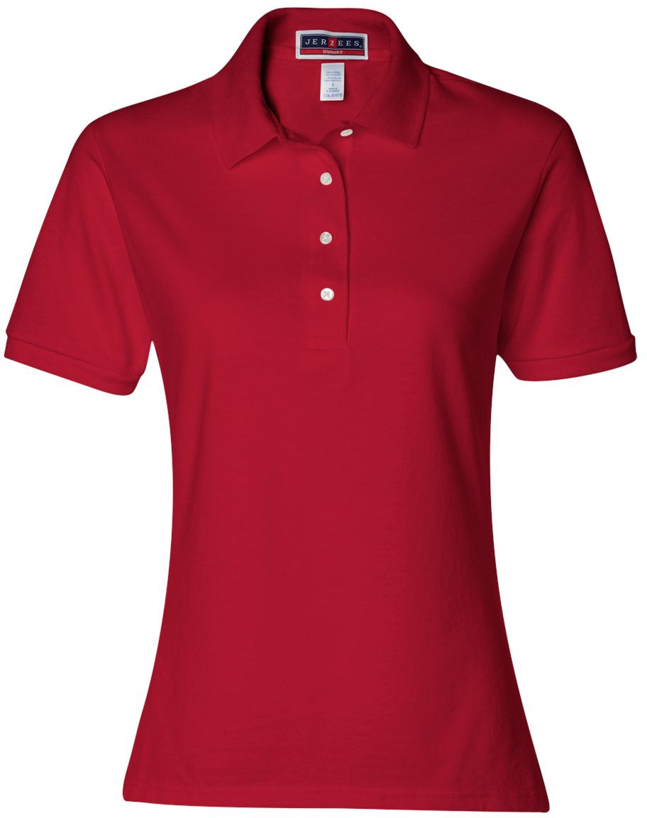 Jerzees Ladies Spotshield 50/50 Polo