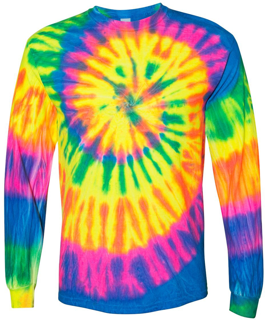 Dyenomite Spiral Tie Dye Long Sleeve