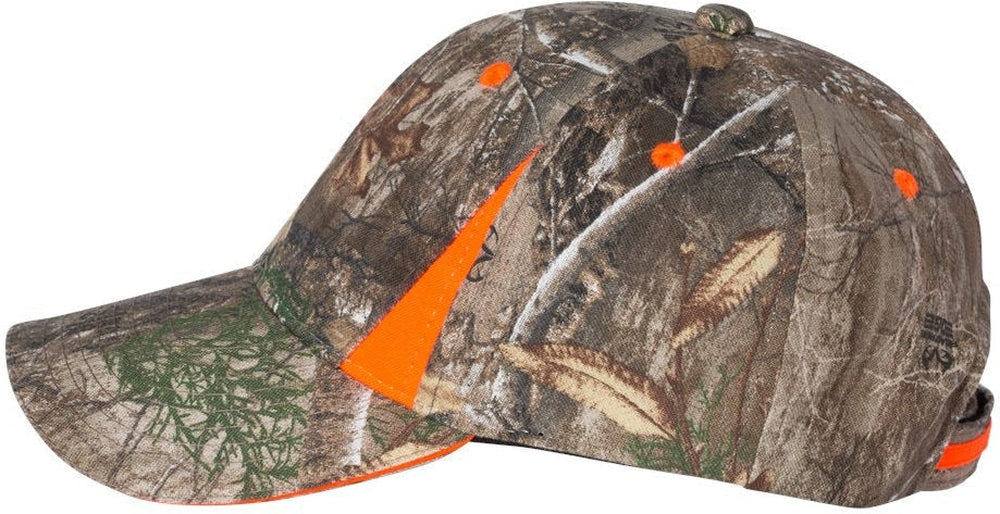 Outdoor Cap Camo with Hi-Vis Trim Cap