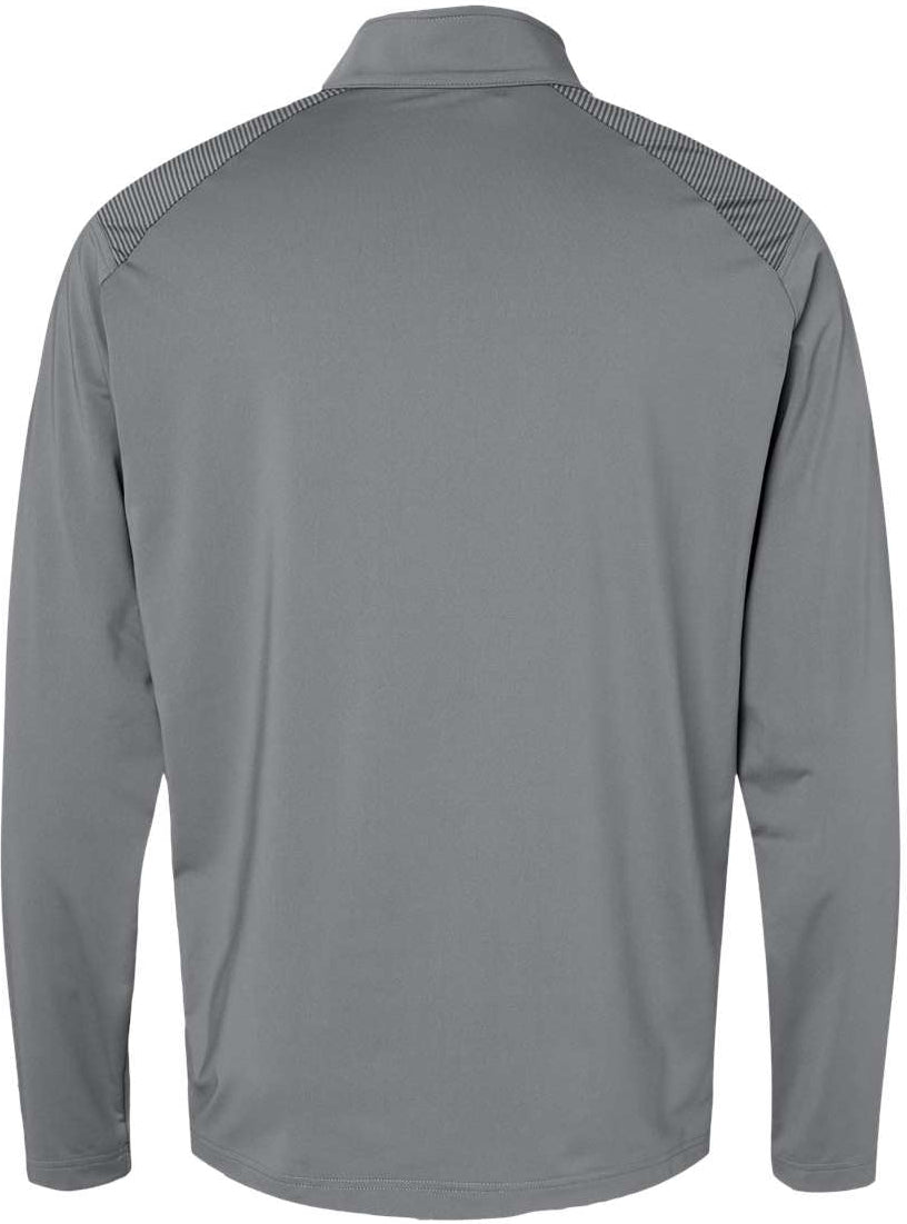 Adidas Shoulder Stripe Quarter-Zip Pullover