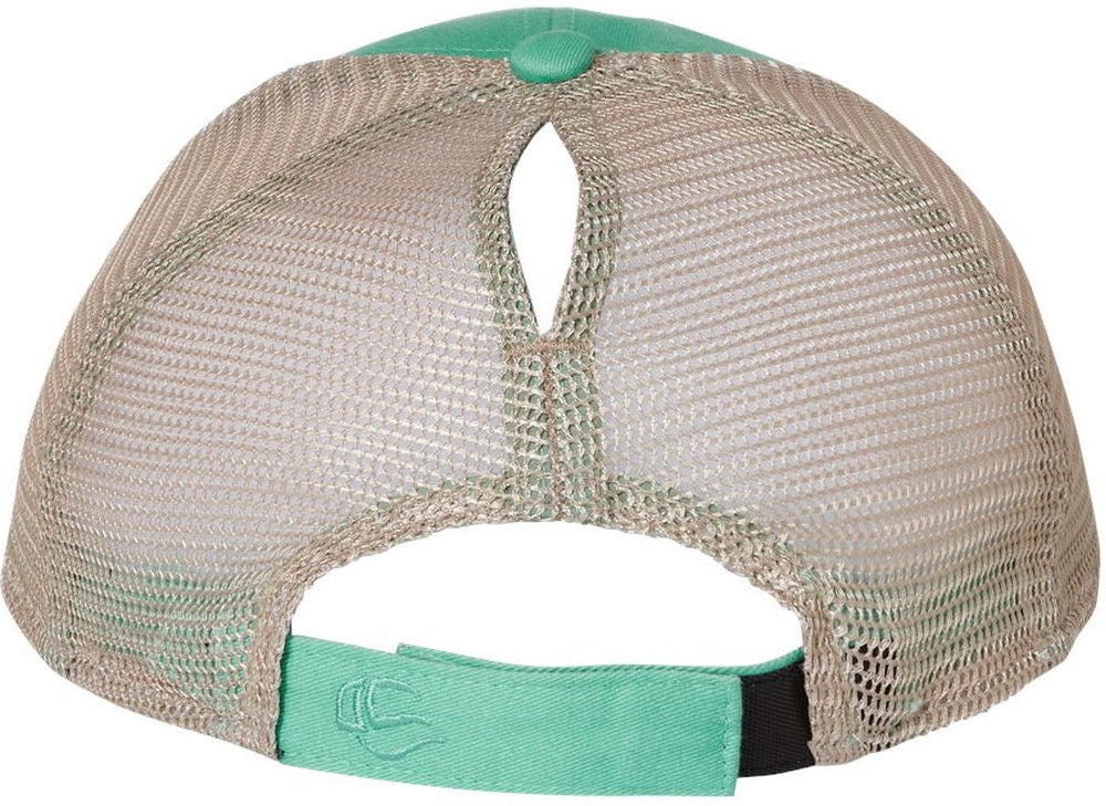 OUTLET-Outdoor Cap Ponytail Mesh-Back Cap