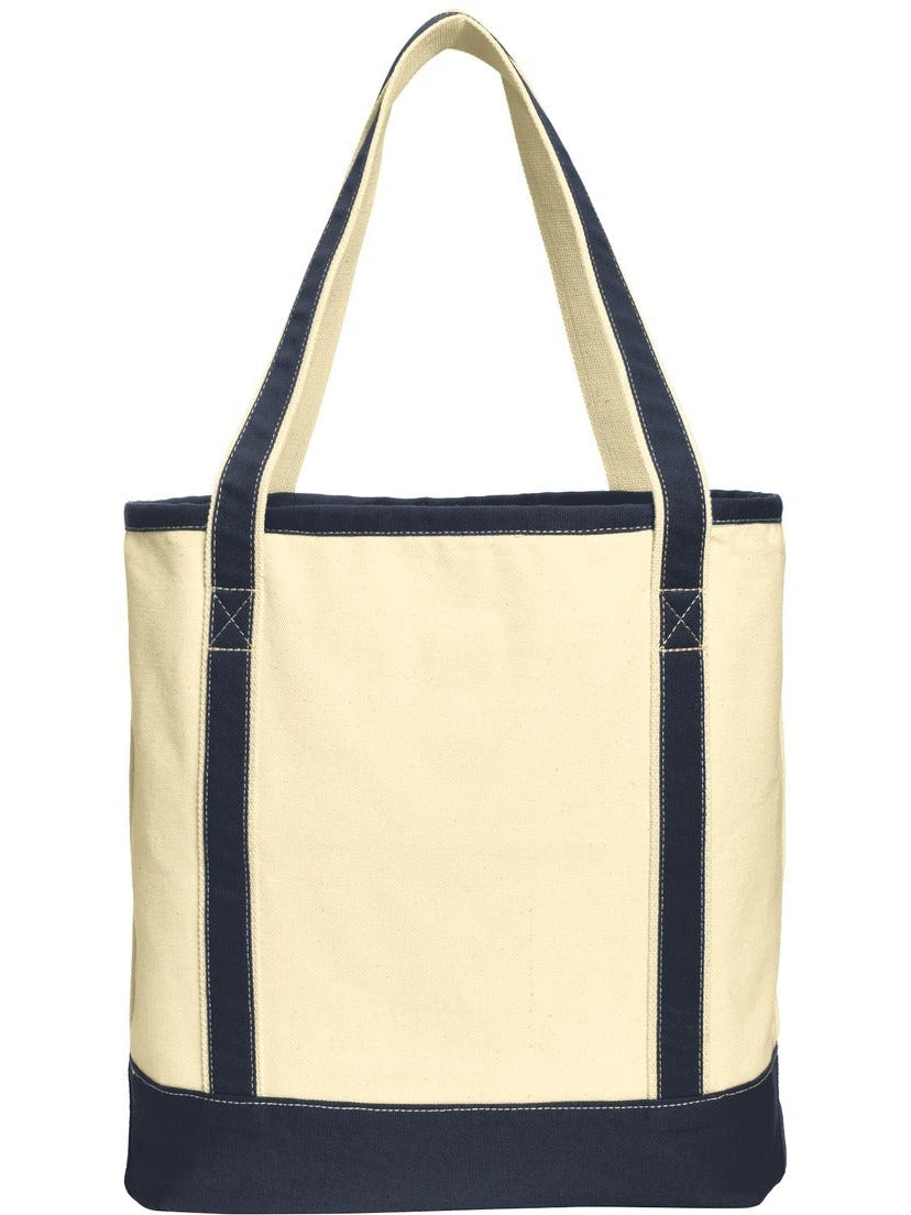 Port Authority Large Cotton Canvas Boat Tote