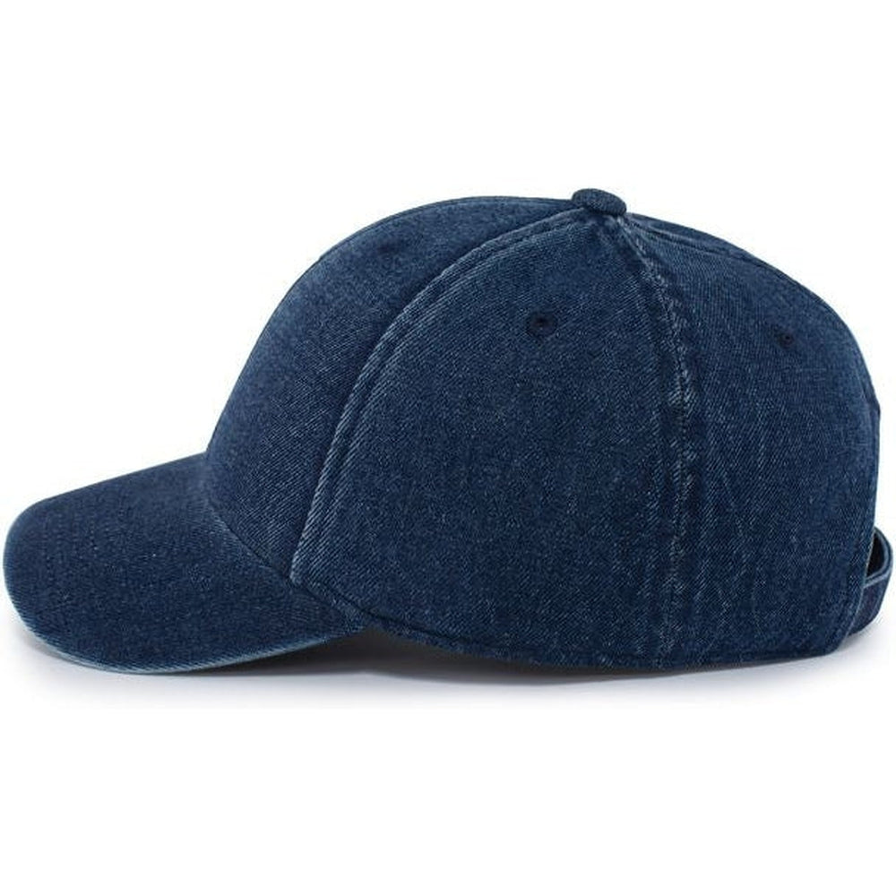 Pacific Headwear Hybrid Denim Dad Cap