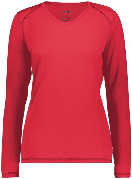 Augusta Ladies Super Soft-Spun Poly Long Sleeve Tee