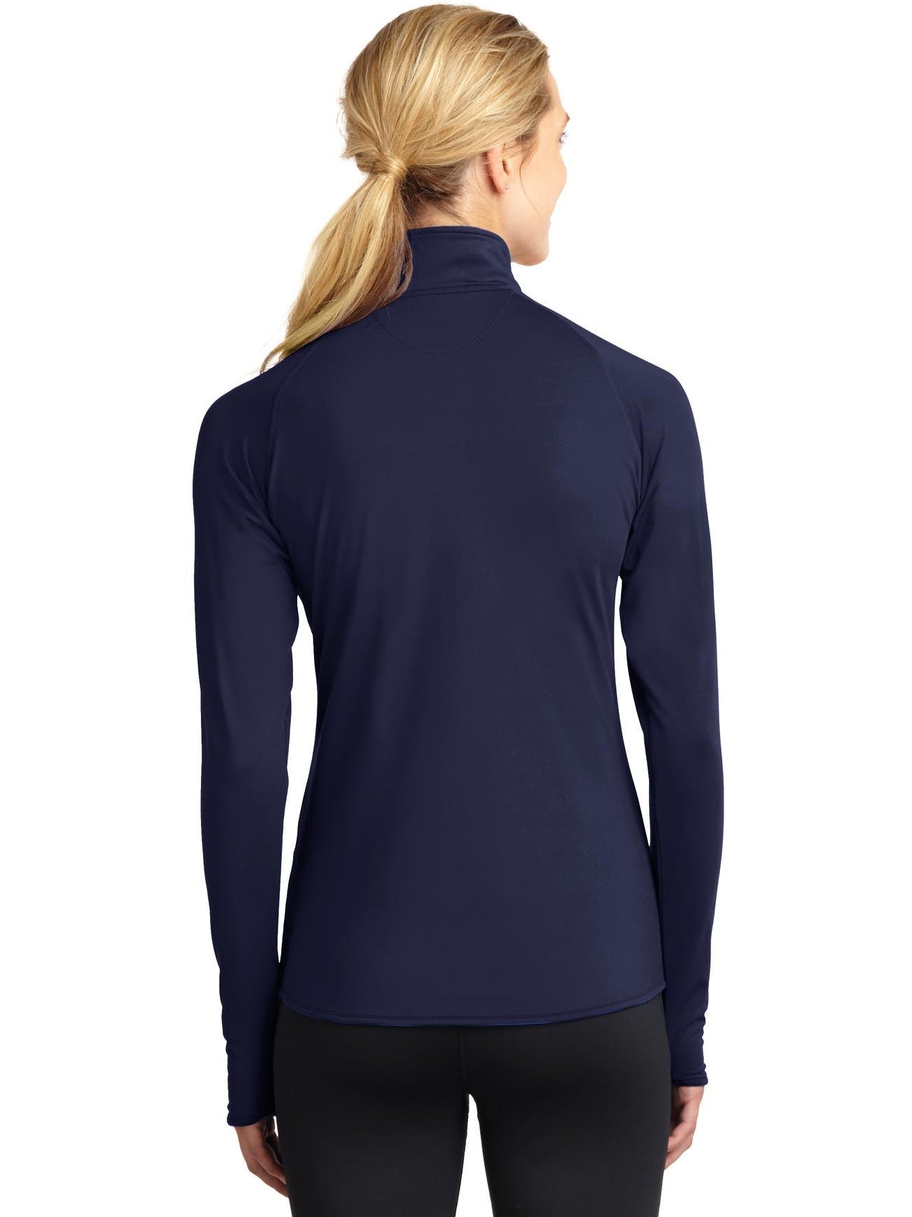 OUTLET-Sport-Tek Ladies Sport-Wick Stretch 1/2-Zip