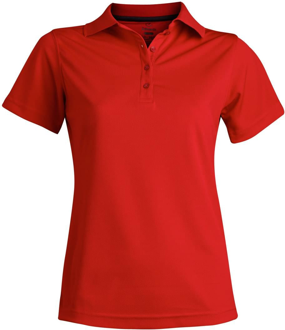 OUTLET-Edwards Ladies Hi Performance Mesh Short Sleeve Polo