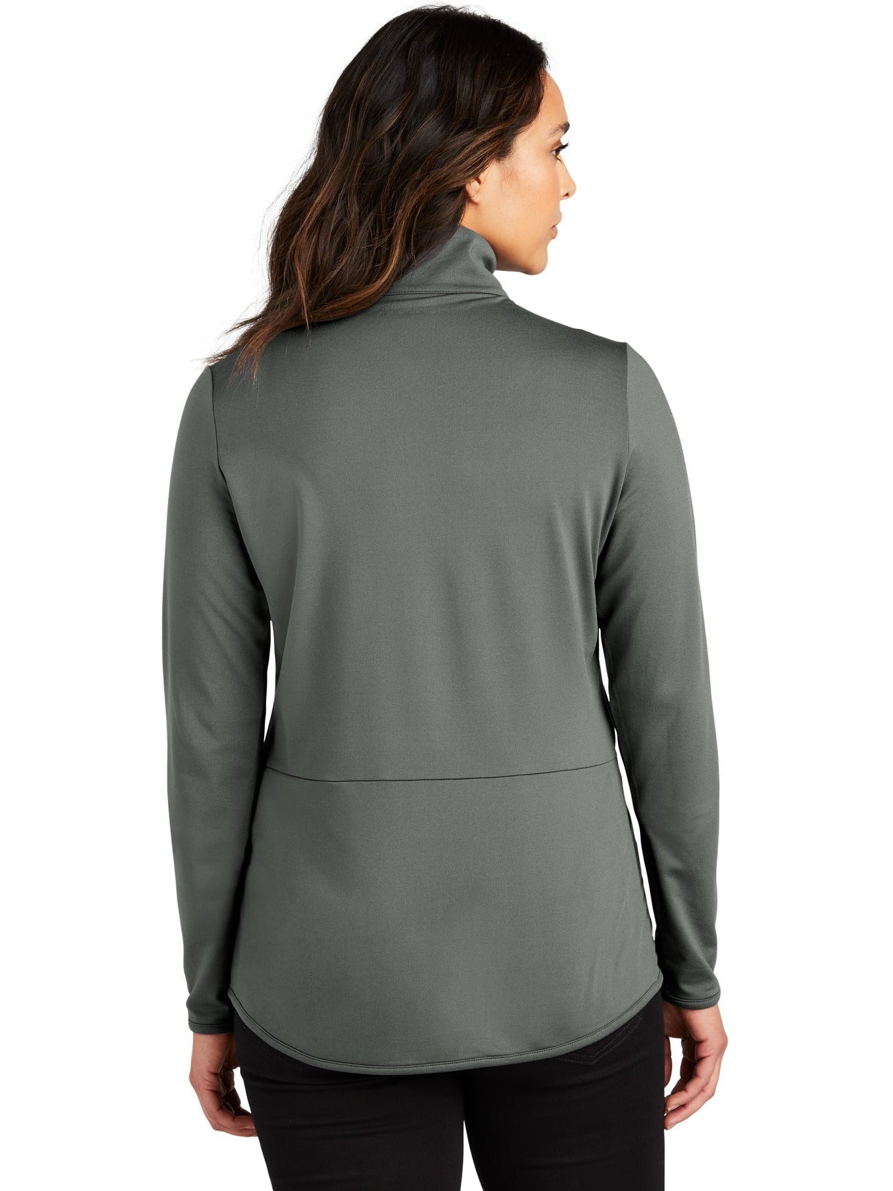 OUTLET-Port Authority Ladies Accord Stretch Fleece Full-Zip