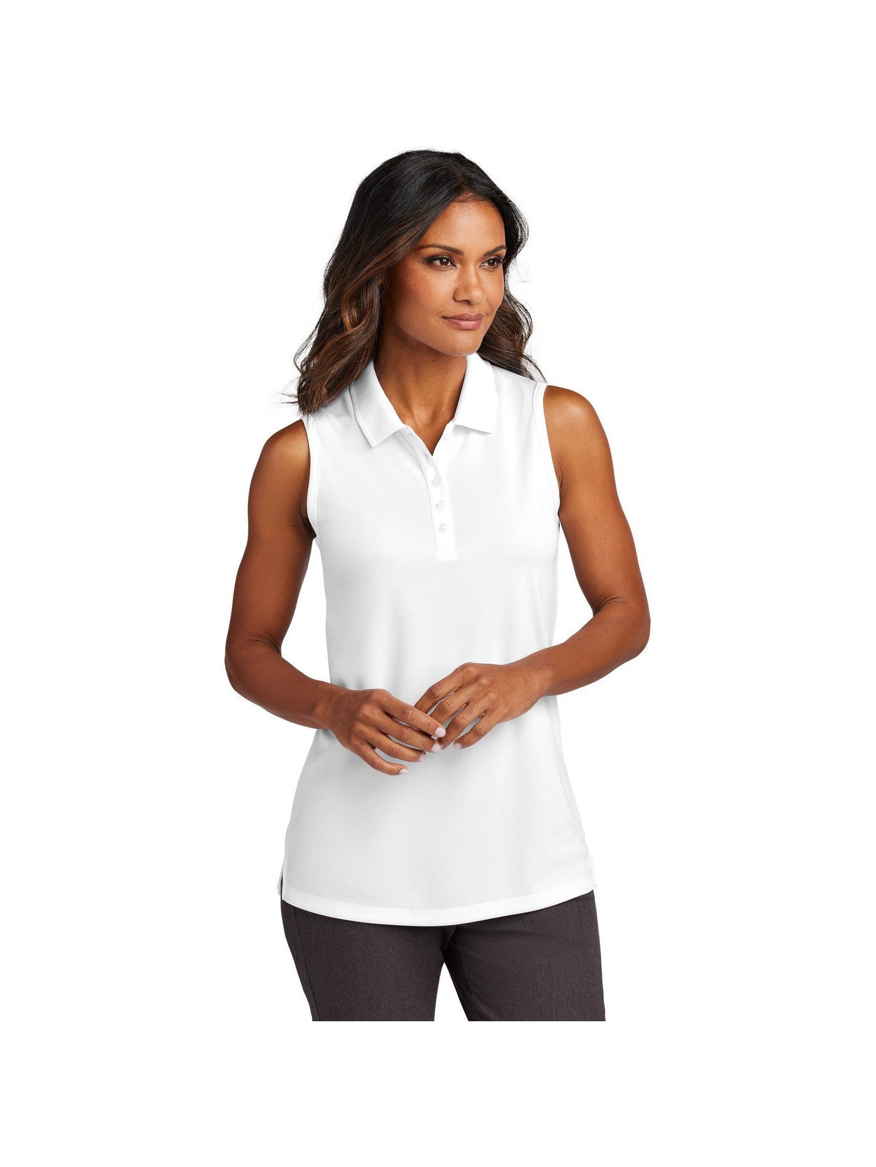 Port Authority Ladies Dry Zone UV Micro-Mesh Sleeveless Polo